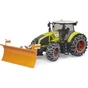 Масштабна модель автомобіля Bruder Трактор Claas Axion 950 для прибирання снігу (03018) - зменшене зображення 2