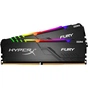 Модуль пам'яті для комп'ютера DDR4 32GB (2x16GB) 2400 MHz HyperX Fury Kingston Fury (ex.HyperX) (HX424C15FB4AK2/32) - зменшене зображення 1