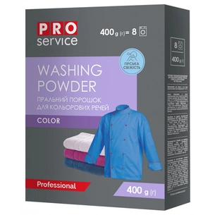 Пральний порошок PRO service Color автомат Гірська свіжість 400 г (4823071617382) зображення 1