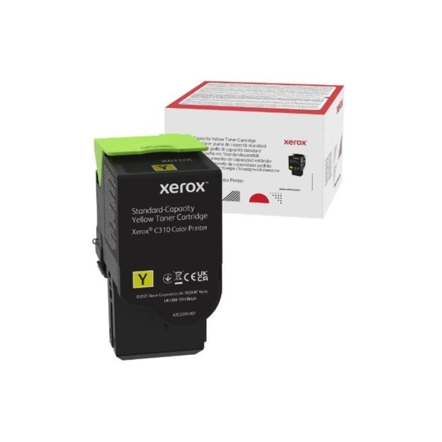 Тонер-картридж Xerox C310/C315 2K Yellow (006R04363) - изображение 1