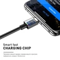 Кабель Luxe Cube USB Type-А - USB Type-C (M/M), 3 А, 1 м, чорний (8886668686112) - уменьшенное изображение 2