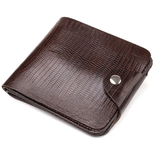 Портмоне Canpellini З натуральної шкіри Коричневе (21576) зображення 1