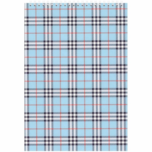 Блокнот Buromax spiral top, А5, 48sheets, square, blue (BM.2470-02) - зображення 1