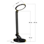Настільна лампа Mealux DL-410 Black (BL-1235 Black) - зменшене зображення 2