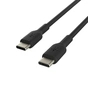 Дата кабель USB-С - USB-С, PVC, 1m, black Belkin (CAB003BT1MBK) - зменшене зображення 5