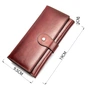 Гаманець Vintage Жіночий Бордовий (14916) - зменшене зображення 4