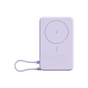 Батарея універсальна Xiaomi 10000mAh Magnetic with Built-in Stand Violet (BHR08PAGL) - зменшене зображення 2
