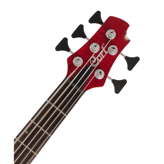 Бас-гітара Cort A5 Plus FMMH (Open Pore Black Cherry) - picture 4