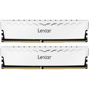 Модуль пам'яті для комп'ютера DDr432GB (2x16GB) 3600 MHz Thor White Lexar (LD4BU016G-R3600GDWG) зображення 1