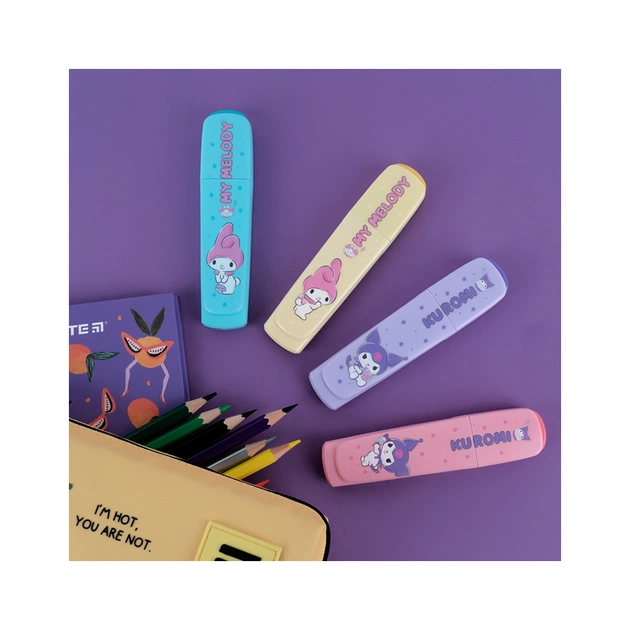 Набір маркерів Kite Highlighter Kuromi, набір з 4-х кольорів (HK24-444) - picture 5