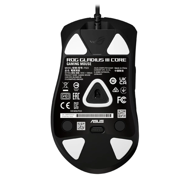 Миша Asus ROG Gladius III Core RGB Black (90MP04E0-BMUA00) - зображення 1