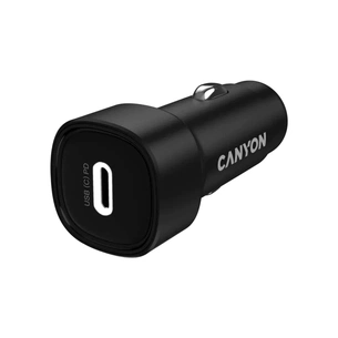 Зарядний пристрій Canyon USB-C PD30W black (CNE-CCABR2C) зображення 1