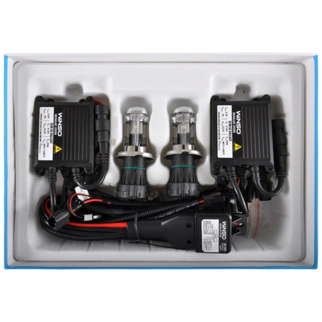 Автолампа WINSO H4 6000K, 85V, 35W P43t-38 (744600) - изображение 3