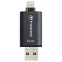 USB флеш накопичувач Transcend 64GB JetDrive Go 300 Black USB 3.1 (TS64GJDG300K) - зменшене зображення 4