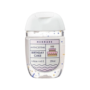 Антисептик для рук Mermade Birthday Cake 29 мл (4820241300112) изображение 1