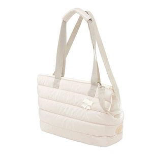 Переноска для тварин Chloe's Home Sienna ecru 38х23х14 см бежева (CLH7792) зображення 1