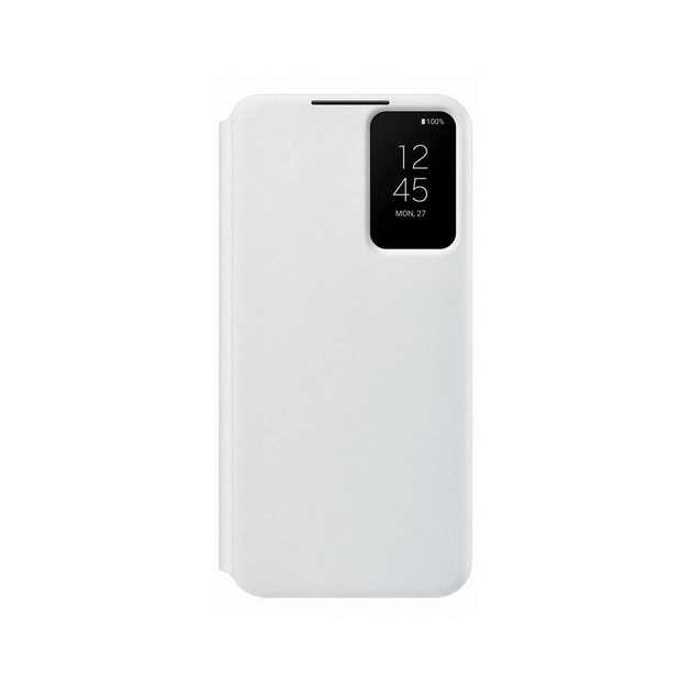 Чохол до мобільного телефона Samsung Smart Clear View Cover Galaxy S22 Plus White (EF-ZS906CWEGRU) - зображення 1