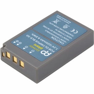 Акумулятор до фото/відео PowerPlant Olympus BLS-50 1100mAh (CB970483) зображення 1