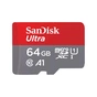 Карта пам'яті SanDisk 64GB microSDXC class 10 UHS-I A1 (SDSQUAB-064G-GN6MN) - зменшене зображення 1
