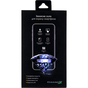 Скло захисне Grand-X Samsung Galaxy A14 SM-A145 black (GXSGA145FCB) зображення 1