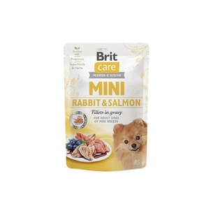 Вологий корм для собак Brit Care Mini для дорослих собак мініатюрних порід (8595602560332) зображення 1