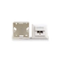 Комп'ютерна розетка RJ45x2 FTP cat.6 Cablexpert (MWS-2S6-01) - зменшене зображення 2