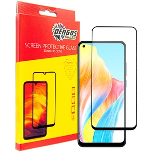 Скло захисне Dengos Full Glue Oppo A78 4G (black) (TGFG-313) зображення 1