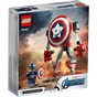 Конструктор LEGO Super Heroes Робоброня Капітана Америки 121 деталь (76168) - зменшене зображення 5
