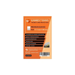 Протектор для карт Games 7 Days 57,5 х 89 мм, Standard USA Chimera, 50 шт (PREMIUM) (GSD-025789) изображение 1