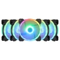 Кулер до корпусу Gelid Solutions AMBER 5 ARGB Combo Bundle (5-fan pack) (RF-RGB-MP-01) - зменшене зображення 1