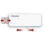 USB флеш накопичувач Toshiba 64GB U203 White USB 2.0 (THN-U203W0640E4) - зменшене зображення 2