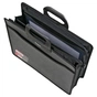 Папка - портфель Axent В4, 3 compartments, black, with zipper closure (1603-01-А) - зменшене зображення 2