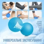 Масажний м'яч PowerPlay PP-4355 Silicone Lacrosse Peanut Ball (6.3х12.6см) Синій (PP-4355_Blue) - зменшене зображення 8