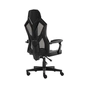 Крісло ігрове 1stPlayer P01 Black-White - зменшене зображення 5