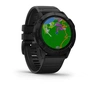 Смарт-годинник Garmin Fenix 6X Pro Black with Black Band (010-02157-01/00) - зменшене зображення 3