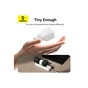 Зарядний пристрій Baseus Palm Fast Charger 1C 20W + Cable 1.0m Type-C 60W white (P10111602213-01) - зменшене зображення 10