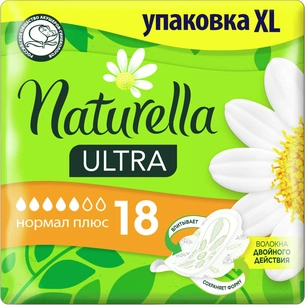 Гігієнічні прокладки Naturella Ultra Normal Plus 18 шт. (8006540225691) зображення 1