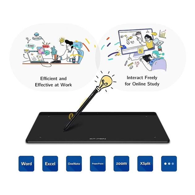 Графический планшет XP-Pen Deco Fun Black (Deco Fun XS_BK) - изображение 8