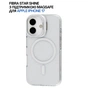 Чохол до мобільного телефона BeCover FIBRA Star Shine MagSafe Apple iPhone 17 White (715417) - зменшене зображення 5