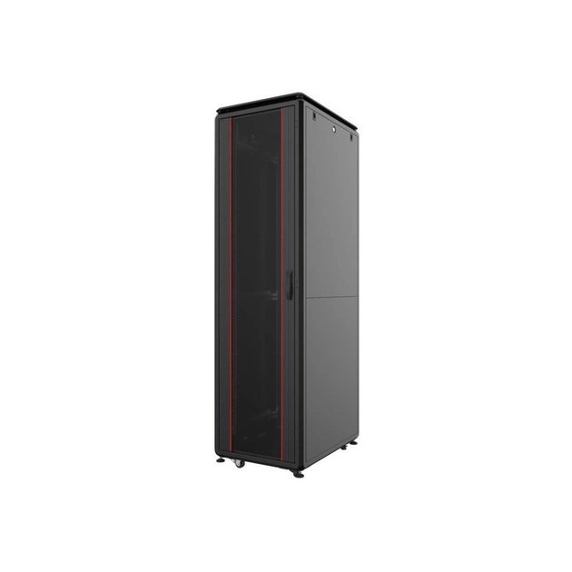 Шафа напольна Mirsan 26U GTV 19" 600x600, glass door (MR.GTV26U66DE.01) - зображення 1