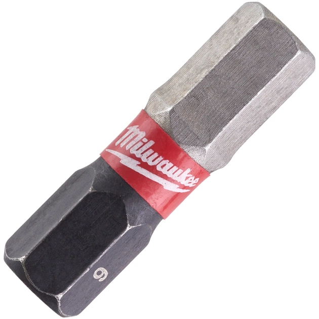 Набор бит Milwaukee SHOCKWAVE, Hex6, 25мм, 2шт (4932430897) - изображение 1