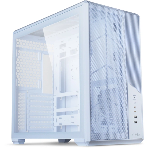 Корпус для ПК Vinga Eclipse White - изображение 1