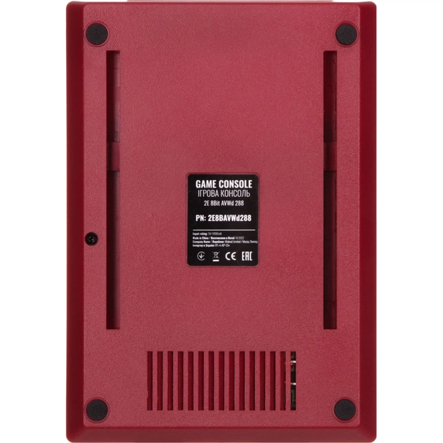 Ігрова консоль 2E 8bit AV (2 дротових геймпада, 298 ігор) (2E8BAVWD288) - picture 3