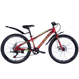 Велосипед Formula 24" Forest DD рама-12,5" St червоний 2024 (OPS-FR-24-394) зображення 1