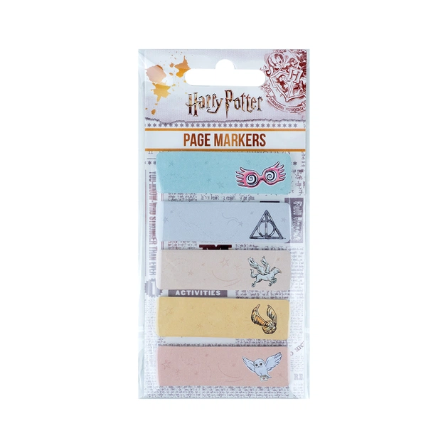 Стікер-закладка Kite паперова з малюнком Harry Potter 100 шт, 5х20 шт (HP23-480) - picture 2