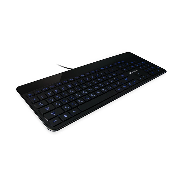 Клавіатура Canyon HKB-5 USB Black (CNS-HKB5RU) - зображення 1