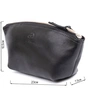 Косметичка Grande Pelle Зі шкіри Чорна (11302) - зменшене зображення 3