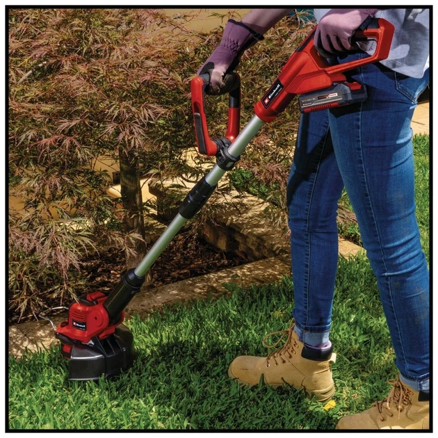 Тример садовий Einhell GE-CT 18/28 Li TC-Solo 18V, 8500об/хв, 28см, ліска та возик, 2.15кг (без АКБ та ЗП) (3411212) - picture 8