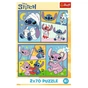 Пазл Trefl Lilo&Stitch Со Стичем не скучно 2x70 (5900511344448) - уменьшенное изображение 4