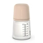 Пляшечка для годування Suavinex Zero. Zero Beige 180 мл, адаптивний потік (308416) - уменьшенное изображение 2